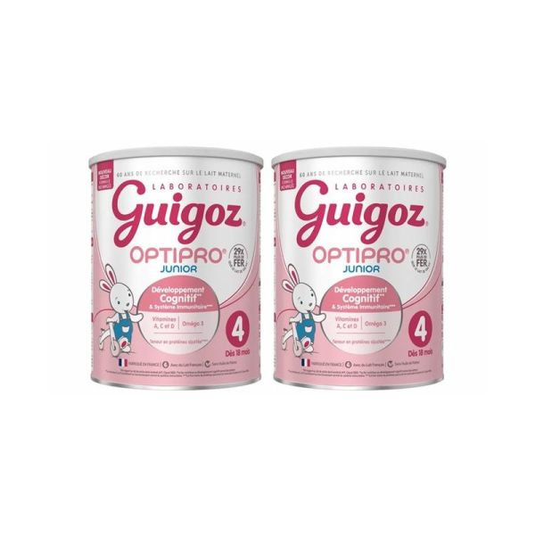 Optipro Junior 4 - Dès 18 mois - Lot de 2 x 900 g