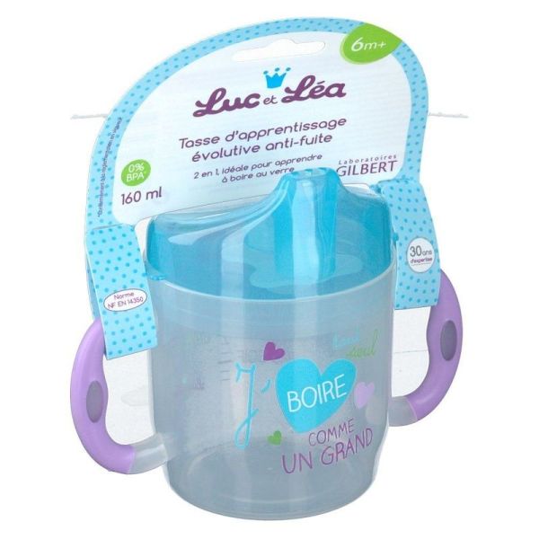 Tasse d'apprentissage évolutive anti-fuite - 1 unité