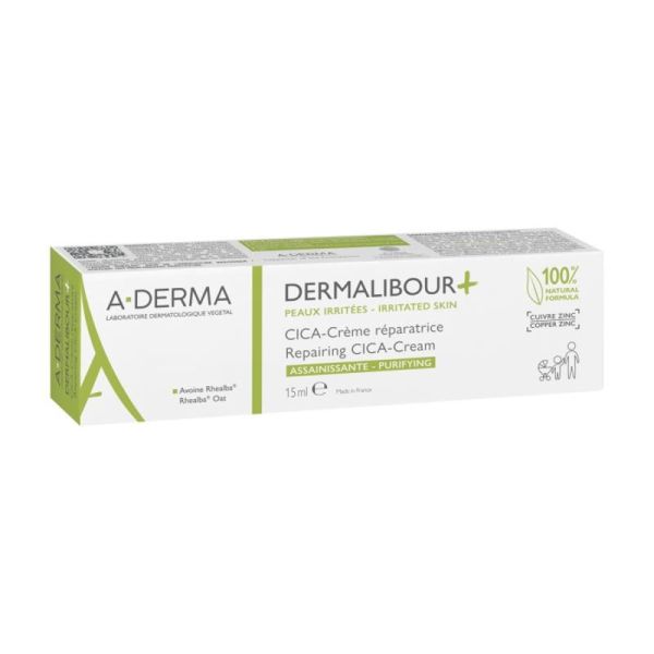 DERMALIBOUR+ CICA-Crème réparatrice assainissante - 15ml