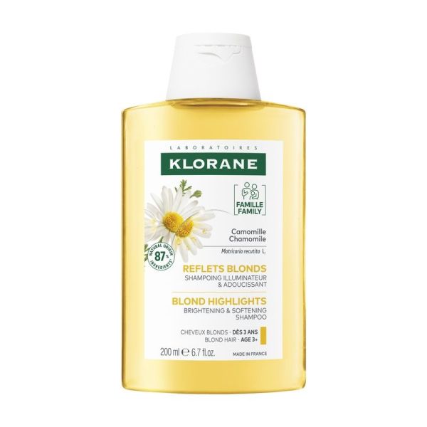 Shampoing Illuminateur & Adoucissant à la Camomille - 200ml