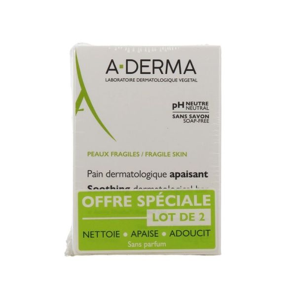Pain Dermatologique Apaisant - 100 g