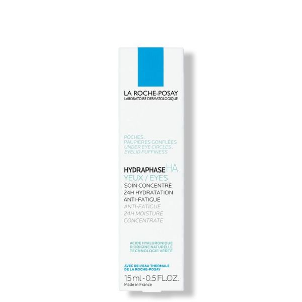 Hydraphase Yeux Contour des Yeux Hydratant à l’Acide Hyaluronique Anti Poches - 15ml