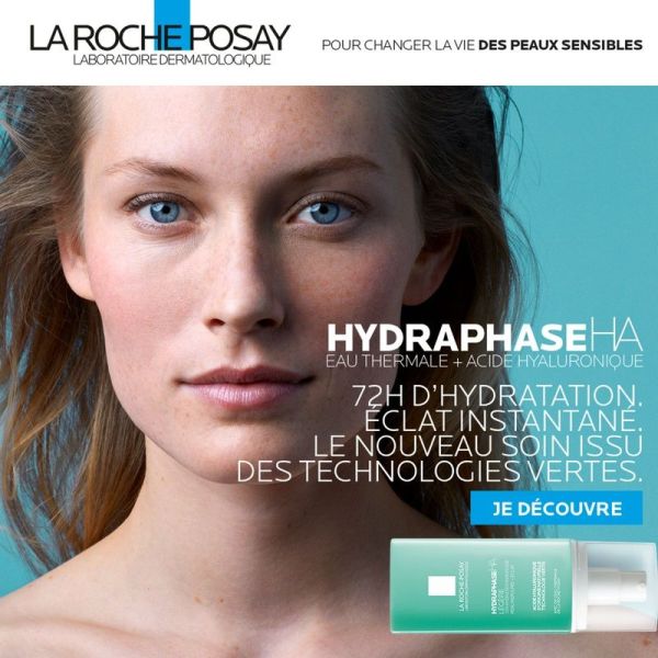 Hydraphase HA Légère Crème Hydratante Visage à l'Acide Hyaluronique - 40ml