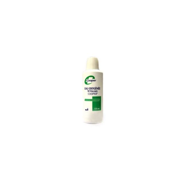 EAU OXYGENEE 10 VOLUMES COOPER, solution pour application cutanée - 125ml