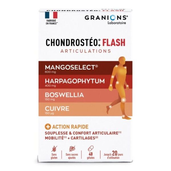 Chondrostéo+ Chondrostéo+ Flash - 600 mg