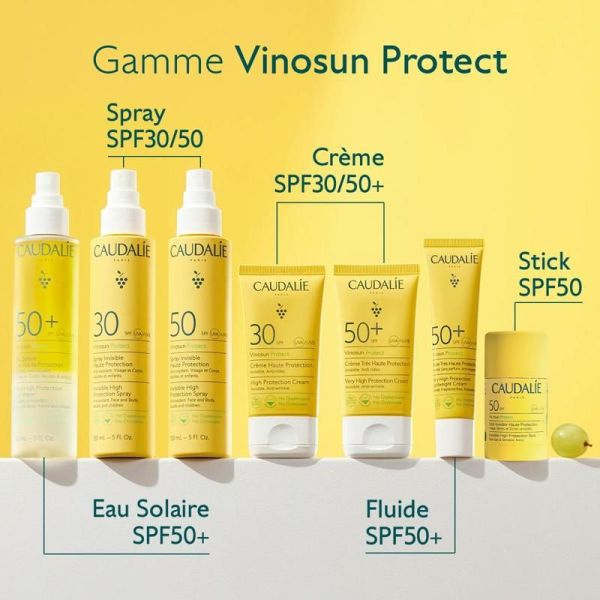 Vinosun Protect Eau Solaire Très Haute Protection SPF50+