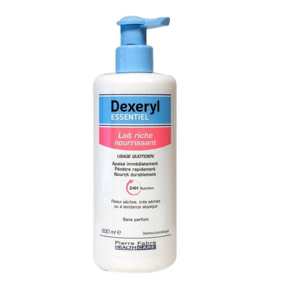 Dexeryl Essentiel Lait Riche Nourrissant - 500 ml