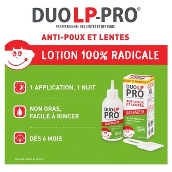 Lotion radicale lentes et poux Duo LP Pro - 150ml