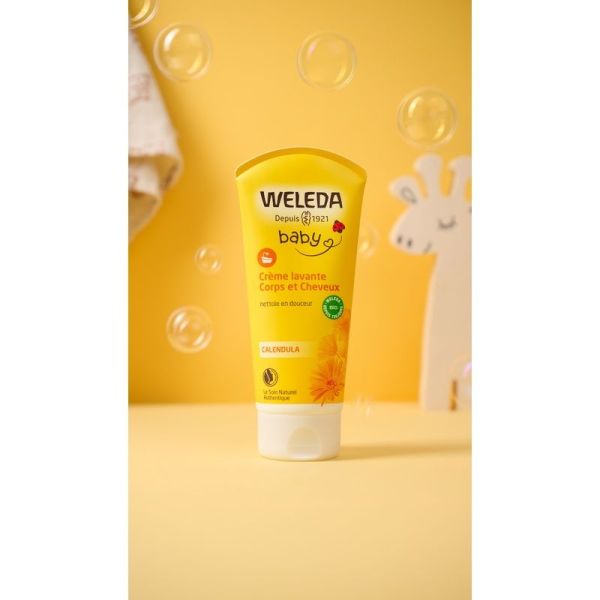 Calendula Crème lavante Corps et Cheveux - 200 ml