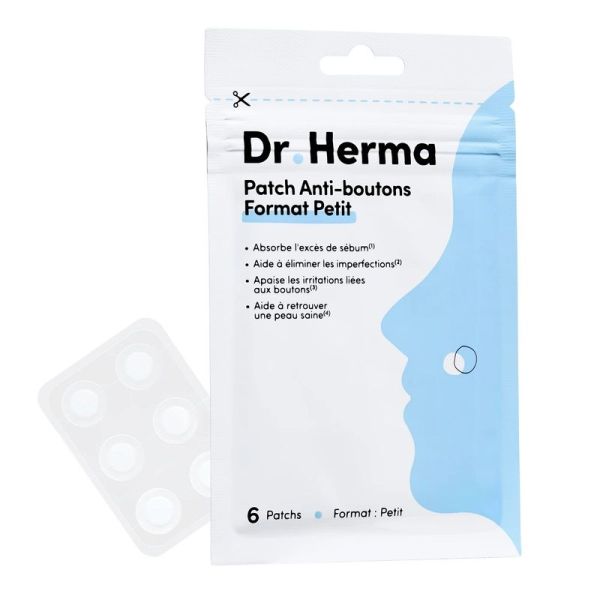 Patch anti-boutons Original format petit - 6 patchs