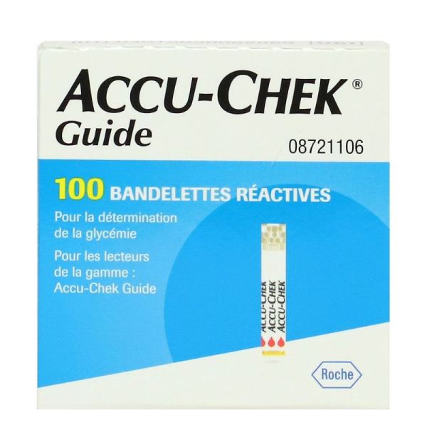 Accu-Chek Guide Bandelettes - 100