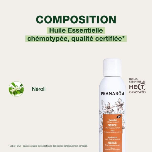 Hydrolat de Néroli - Bio - 150 ml