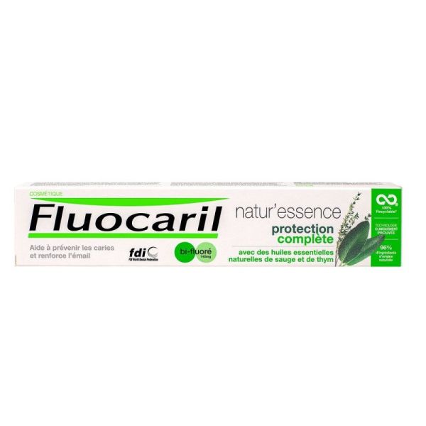 Flucaril Dentifrice Natur'Essence Protection Complète - 75ml