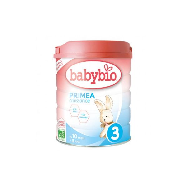 Babybio Lait bébé 3ème âge Primea croissance Bio - 800g