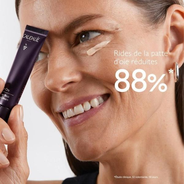 Premier Cru La Crème Yeux au Brevet Longévité et filler repulpant naturel