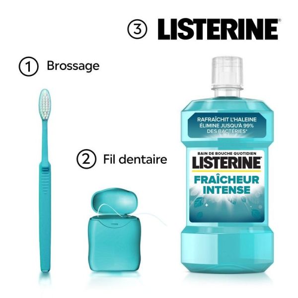 Bain de bouche Fraîcheur Intense - 500 ml