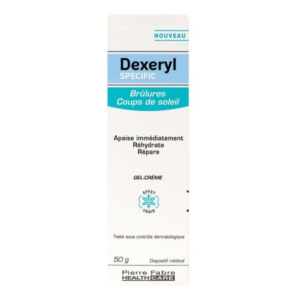 Dexeryl Specific Brûlures Coups de Soleil - 50g