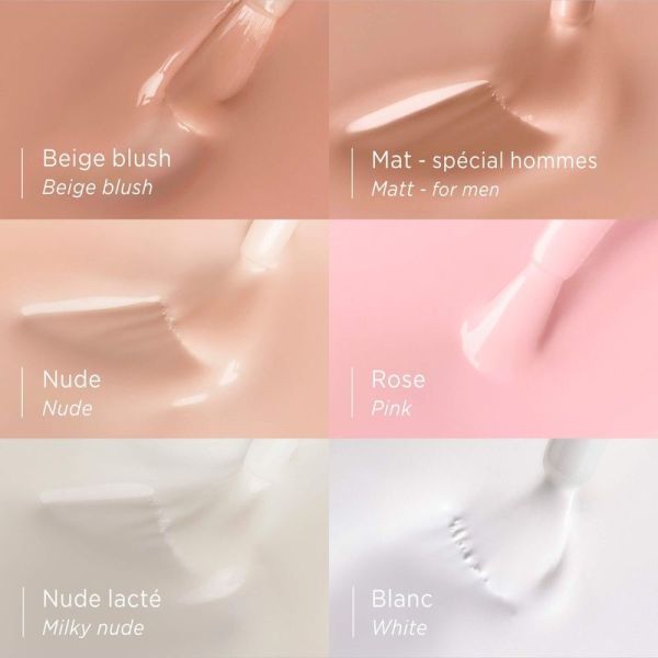 Vernis au silicium Nude lacté - 10 ml