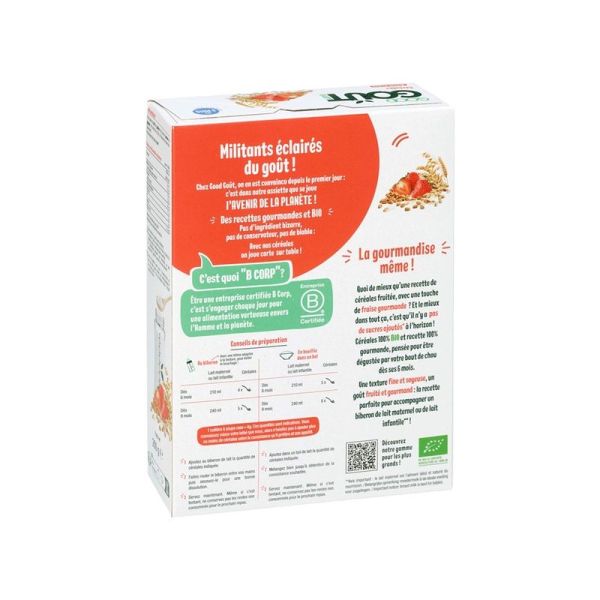 Céréales muesli fraise - 200gr