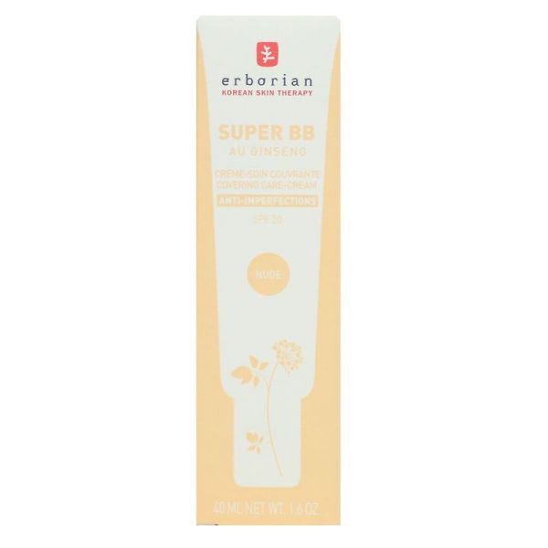 Erborian Super BB au Ginseng  Teinte : Nude - 40 ml