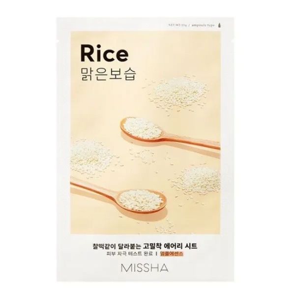 Airy Fit Sheet Mask - Rice - 19 g