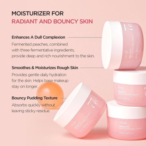 Peach 77 Crème Visage - 50ml