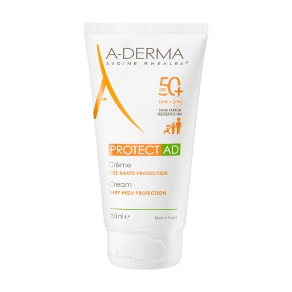 A-DERMA PROTECT AD Crème solaire AD SPF50+ - 150ml