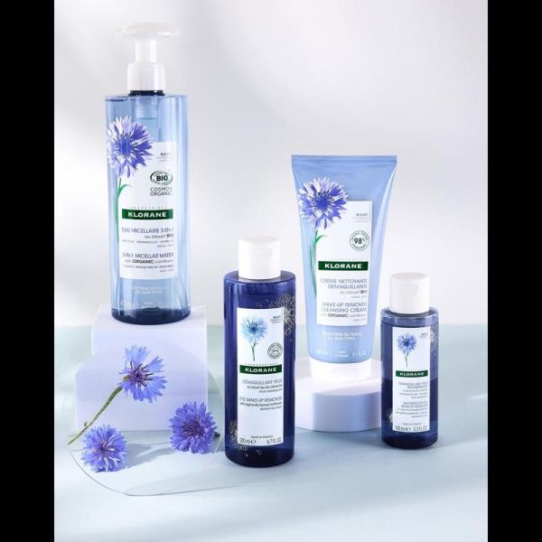 Bleuet Crème Nettoyante Démaquillante au Bleuet BIO - 200ml