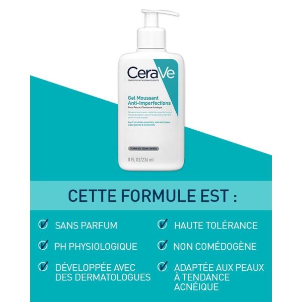 Gel Moussant Anti-Imperfections - 473 ml