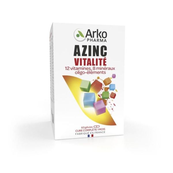 Azinc® Vitalité Gélules - 60 gélules