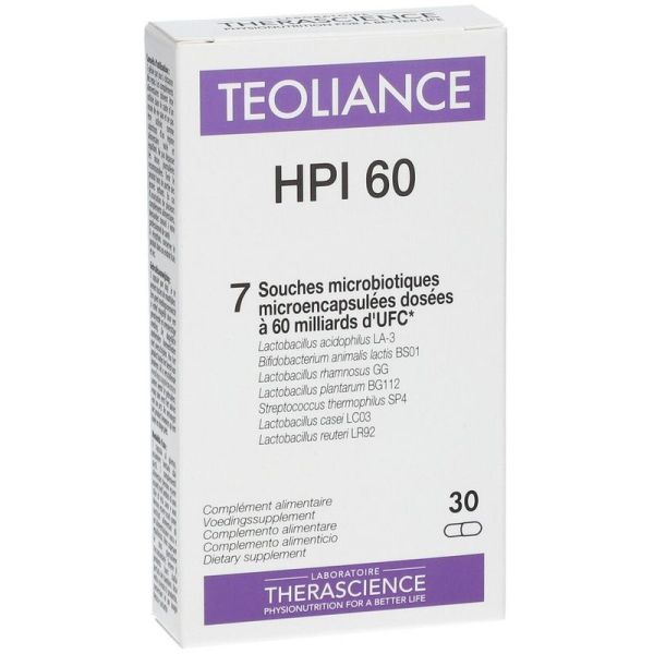 Teoliance HPI 60 - 30 gélules