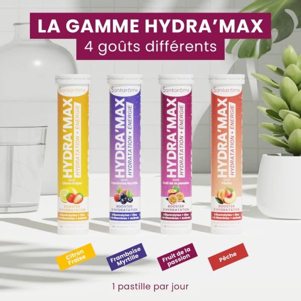Hydramax Passion - 20 pastilles