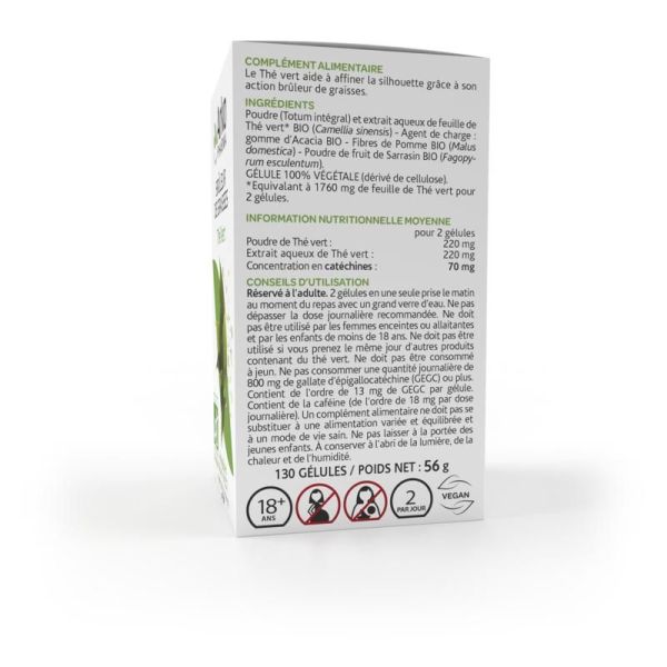 Arkogélules® Thé vert - 40 gélules