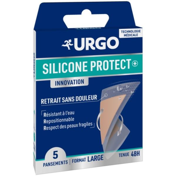 SILICONE PROTECT+ - 5 pansements