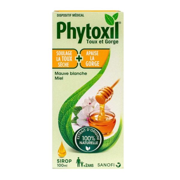 Sanofi Phytoxil Toux et Gorge Sirop - 100ml