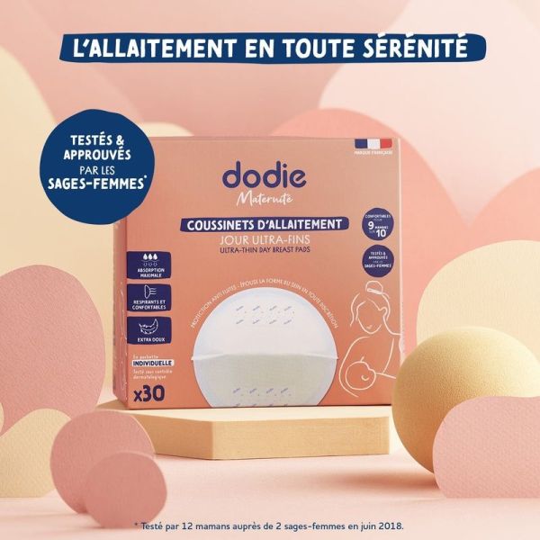 Coussinets d'allaitement jour ultra-fins