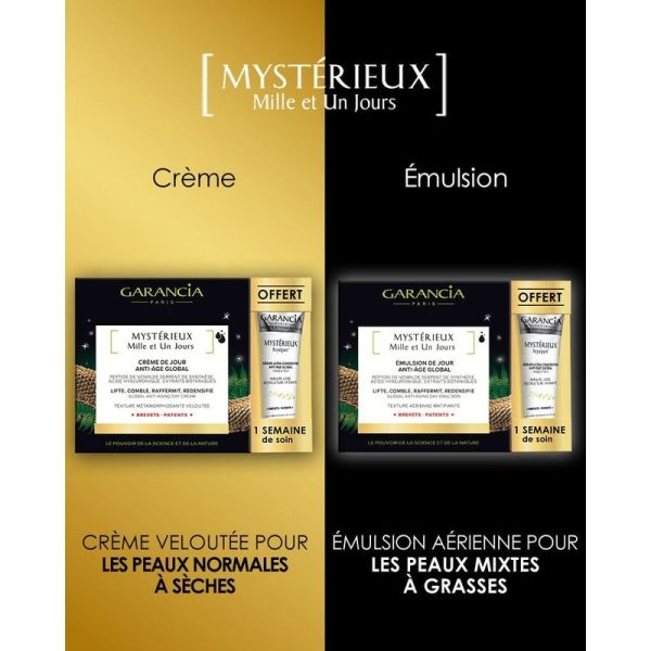 Coffret MYSTÉRIEUX Mille et Un Jours Rituel magique anti-âge - 30 ml + 5 ml