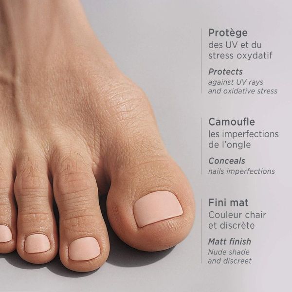 Vernis au silicium Mat - spécial hommes - 10 ml