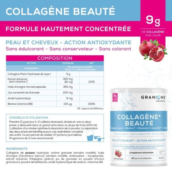 Collagène+ Collagène + beauté - 1948L