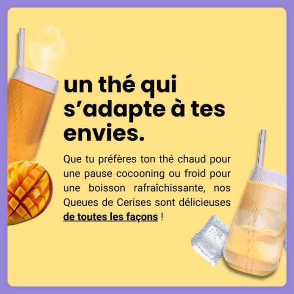 wander queues de cerises - Fruits Exotiques - 1 sachet