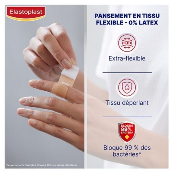 Pansements flexibles - 20 pansements