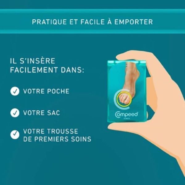 Soin Pansements Oeil de Perdrix - 10 unités