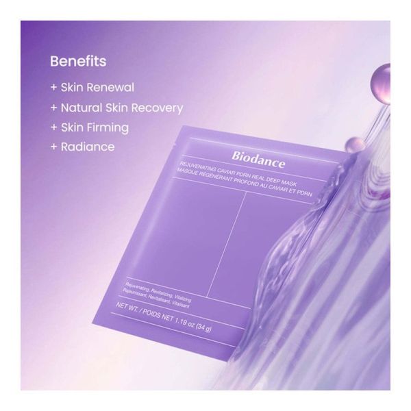 REAL DEEP MASK - Masque Caviar PDRN Rajeunissant - 34 g