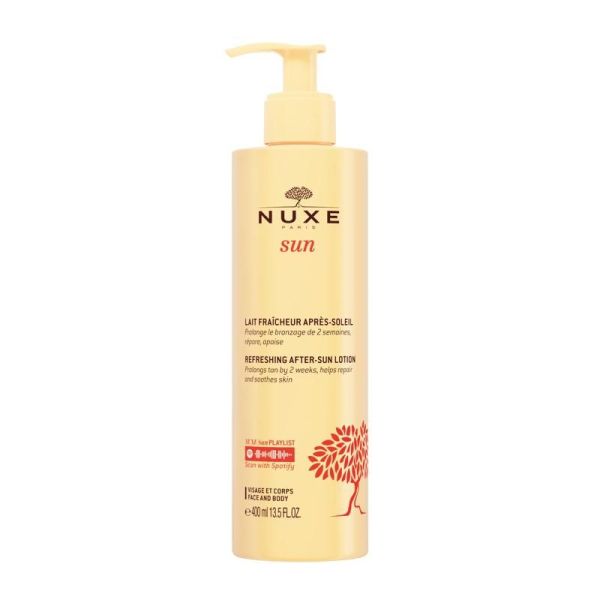 Lait Fraicheur Après-Soleil visage et corps - 400 ml