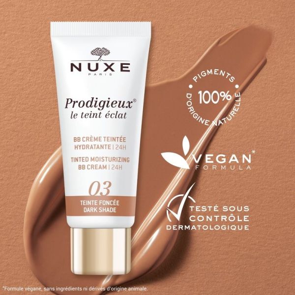 PRODIGIEUX® BB Crème Teintée Hydratante - 30ml