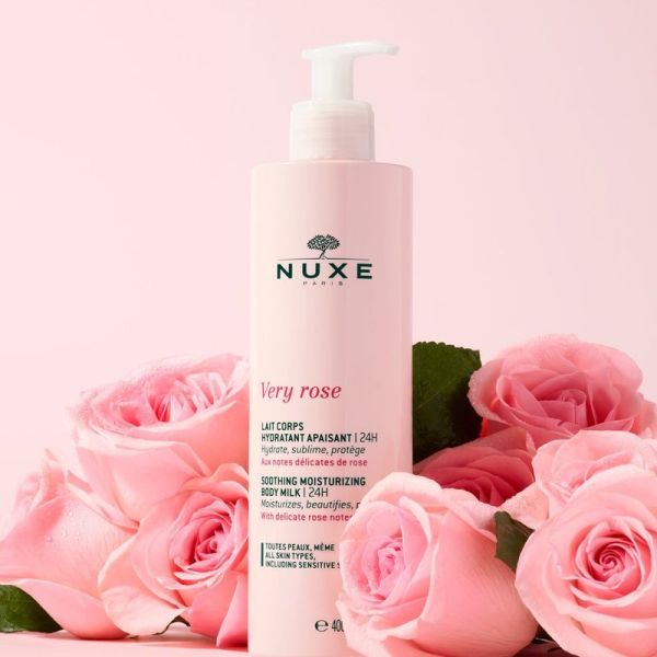 VERY ROSE Lait Corps Hydratant Apaisant 24H - 400ml