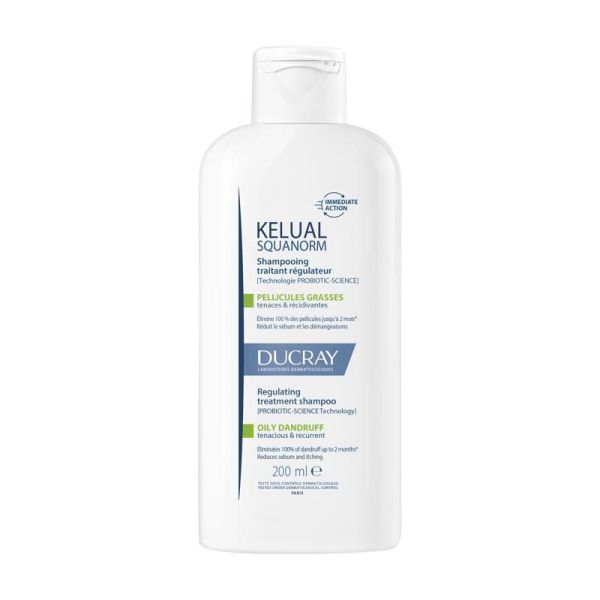 KELUAL SQUANORM Shampooing traitant régulateur - 200ml