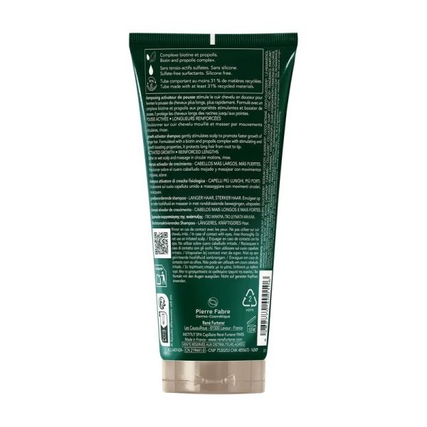 Shampooing activateur de pousse Triphasic ACTIVE GROW - 200 ml