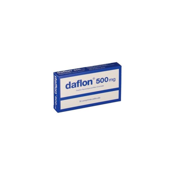 DAFLON 500 mg, comprimé pelliculé - 30 comprimés