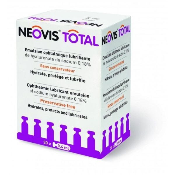Total Émulsion Ophtalmique Lubrifiante - 30 unidoses de 0.4ml
